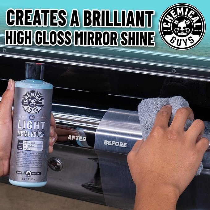 Chemical Guys Light Metal Polish, 16 Fl Oz
