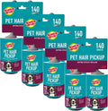 Scotch-Brite Pet Hair Pickup Extra Sticky Lint Roller, Designed for Removing Fur + Fluff on Couches, Clothes, Dog and Cat Beds, & More, 8 Pack, 140 Easy-Tear Adhesive Sheets Total