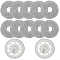 Mop pad Bracket kit Compatible with Roborock Qrevo MaxV, Qrevo S, Qrevo Pro,Qrevo Plus, Qrevo Master，Qrevo Slim，Qrevo Curv，Qrevo Curv S5X，Qrevo Edge/ S5A，QV 35A，QV 35S，Qrevo S5V Robot,mop holders
