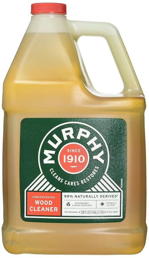 Murphy, CPC01103, 128oz Oil Soap Wood Clnr, 1 Each, Gold
