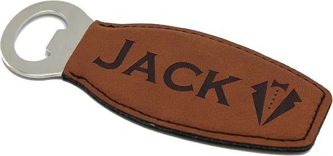 The Wedding Party Store Custom Engraved and Personalized Beer Bottle Opener for Groomsmen Housewarming