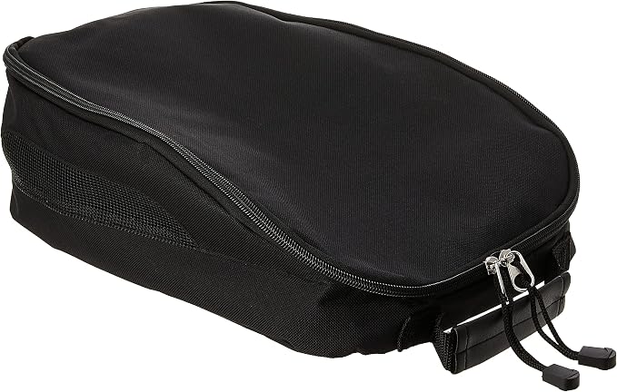Champ Shoe Bag - Lightweight and Breathable for Any Atheltic Shoe Including Golf Spikes and More - Black