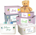 70 Large Size Blank Labels, Water/Oil/Tear Resistant, Inkjet & Laser Printer Available Removable No Residue for Home Organization Projects, Bins, Kitchen Storage Containers, Desk Items(8.5”x 5.5”)