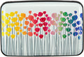 Credit Card Holder, Metal Card Wallet RFID Blocking Mini Slim Aluminum Business Hard Card Case for Women Men (Colorful Flowers)