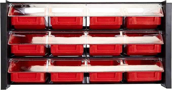 Tayg - Plastic Stacking Shelf with 12 Drawers