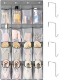 F-color Over the Door Organizer for Cruise - 16-Pocket Hanging Organizer | Tool-Free Mount with 4 Metal Hooks, See-Through Mesh Pockets, Lightweight & Foldable, Space-Saving for Travel and Daily Use