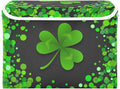 St. Patrick's Day Storage Bins with Lids and Carrying Handle,Foldable Storage Boxes Organizer Containers Baskets Cube with Cover for Home Bedroom Closet Office