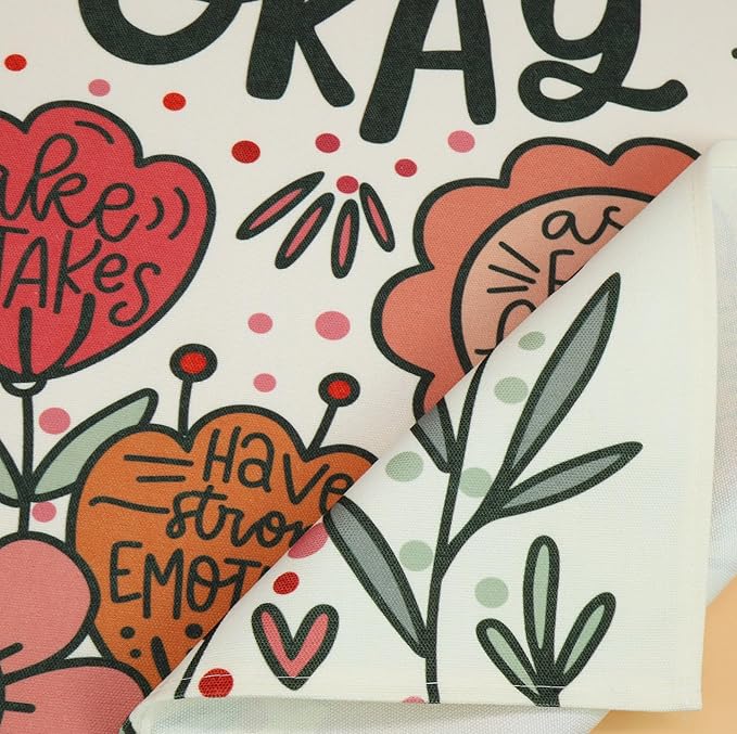 Classroom Wall Flag Decor-Teacher Gift-Inspirational Back to School Wall Banner Decor-It's Okay to Not Know Everything-Hanging Rectangular Canvas Banner for Classroom Teacher Office Reading Corner