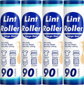 360 Sheets Sticky Lint Rollers Refills for 9.45'' Width Large Lint Roller, Floor Lint Roller Refills