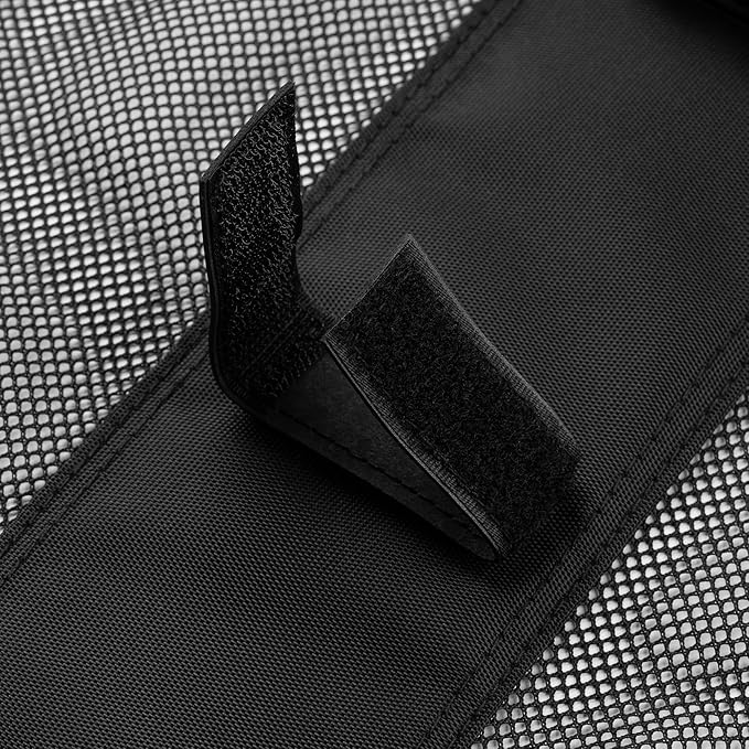 Gator Frameworks Mesh Cable Management System - Mounts Under Desk to Streamline Your Workspace, Built In Cable Ties, (GFW-CBLMGM-MSH)