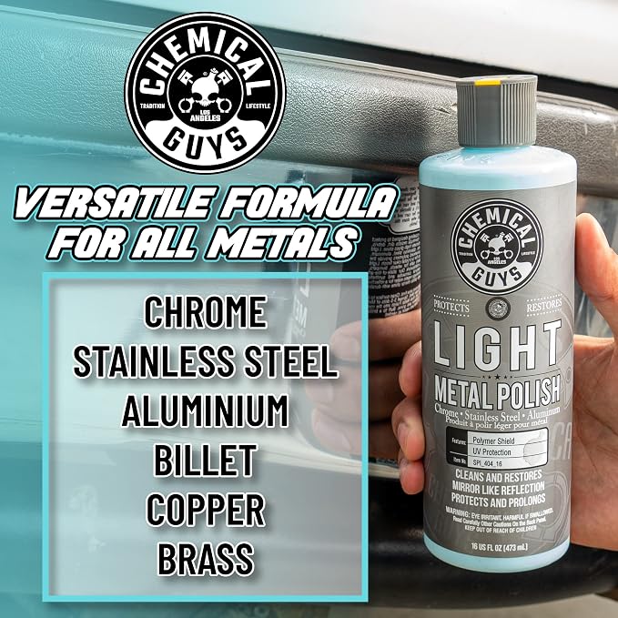 Chemical Guys Light Metal Polish, 16 Fl Oz