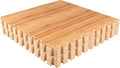 EVA Foam Floor Tiles 12-Pack - 48SQFT Puzzle Mats for Floor - Interlocking Foam Tiles for Family Room or Gym Flooring by Stalwart (Light Woodgrain)