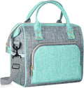 IDEATECH Large Insulated Lunch Bag for Women -12L Adult Lunch Box Wide Opening with Shoulder Strap - Leakproof Cooler Tote Bag for Office Work, Picnic & Travel, Cute Gifts for Women, Mom (Teal)