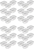 Glad Plastic Storage Basket Set - Multipurpose Drawer Trays, Kitchen Pantry Containers, and Bathroom Bins - Small Organizers, White, 6.25" L x 4.6" W x 2.7" H, 9 Count (Pack of 4)