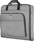 MATEIN Carry On Garment Bags for Travel, Water Resistant Hanging Suit Bag | Foldable Garment Luggage, Wrinkle Free, Suitcase Cover, Detachable Strap, For Men Women, For Suit Gown Overshirt Sweater