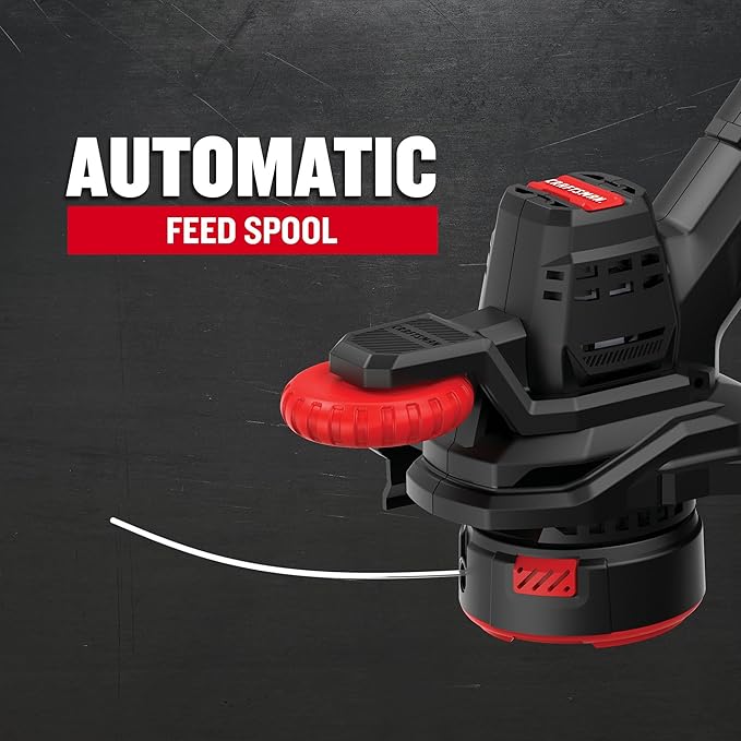 CRAFTSMAN V20 Cordless String Trimmer/Edger and Leaf Blower Combo with 4.0 Ah Battery and Charger, Wide Cut Weedwacker, 90 MPH Blower, Lightweight (CMCK279M1)