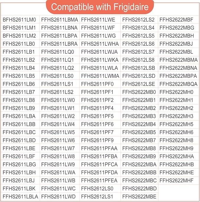 2 PACK UPGRADED 240356401 Refrigerator Door Bin Compatible with Frigidaire Door Shelf Replacement Parts FFSS2614QE6A, FFSS2614QS4A, FFHS2611PFEA, FFHS2611LBPA Replace 240356402, AP2116036, PS430121