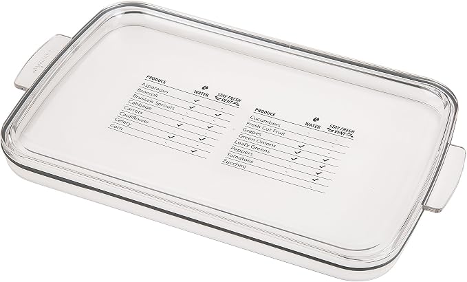 ProKeeper Produce Storage Container with Stay-Fresh Vent System – 5.7 Quarts, Airtight for Fruits & Vegetables