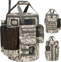 Baseball Bucket Bag Baseball Coaching Accessories Organizer Tactical Style Softball Bucket Bag with Anti-Slip Bottom, Multiple Pockets for Bat, Gloves, Scoreboards