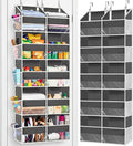Ofiray-home 5-Tier Over Door Organizer, 10-Compartment Wide Storage Rack | 20" wide, 80 lbs for heavy family use, 10 side pockets, fits doors for closet, nursery, entryway, dorm, RV, laundry room