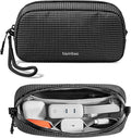 tomtoc Electronics Organizer Travel Case Performance, Cable Tech Pouch | Water Resistant Accessories Bag Carry Storage for Cord, Phone, Cables, Airpods, USB Flash Drive, Daily Items