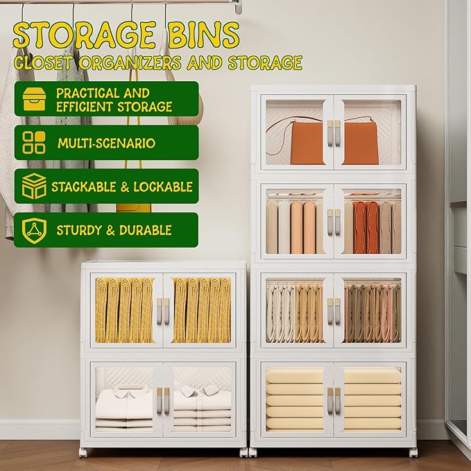 UAMFURI Stackable Storage Bins