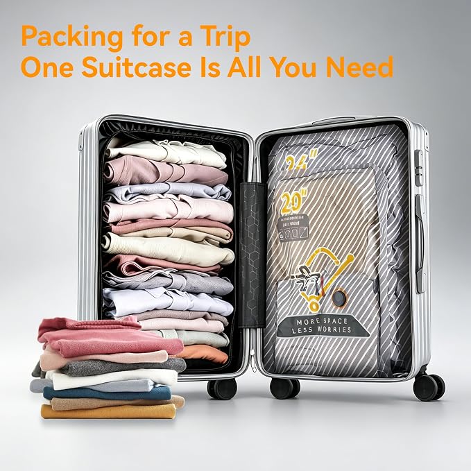 15-Pack Vacuum Bags for Travel with Wireless Rechargeable Pump, Carry-on Size Compression Packing Bags for Luggage & Suitcase, Space Saver for Clothes & Clothing, 15 Combo Travel Size, Fast 3S Vacuum