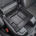 Center Console Organizer Refreshed Full Tray for Full Console w/Bucket Seat | Compatible with 2022-2026 Chevy Silverado/GMC Sierra 1500 & 2024-2026 Silverado/Sierra 2500HD 3500HD Accessories