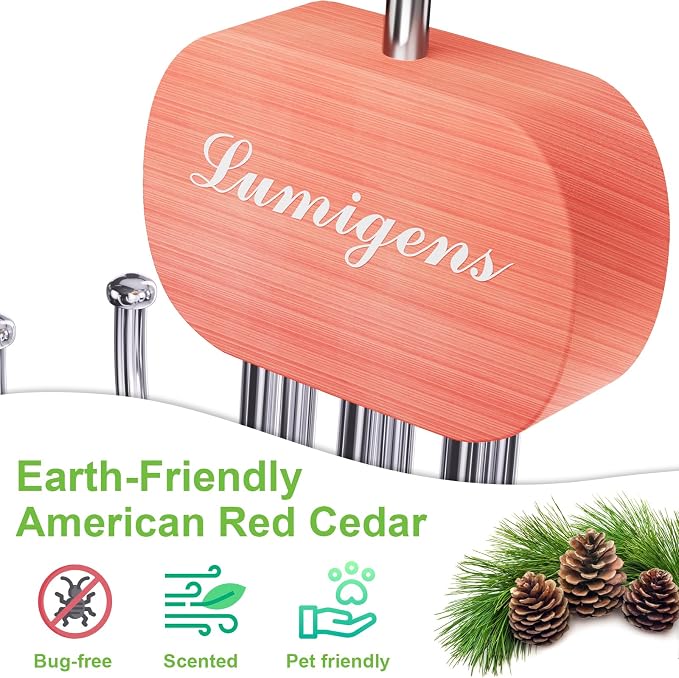 Cedar Wooden Belt Hanger, Belt Organizer for Closet,Rotatable Tie Rack,Belt Holder,Hanging Closet Storage Hook for Belt, Bra, Tank Top, Tie, Scarf, Purse, 1PCS