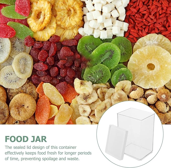 COHEALI PC Airtight Food Storage Container 900ml Refrigerator Organizer Bin Sealed Fridge and Freezer Storage Box for Kitchen Pantry