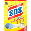 S.O.S. Steel Wool Soap Pads, 18 Count