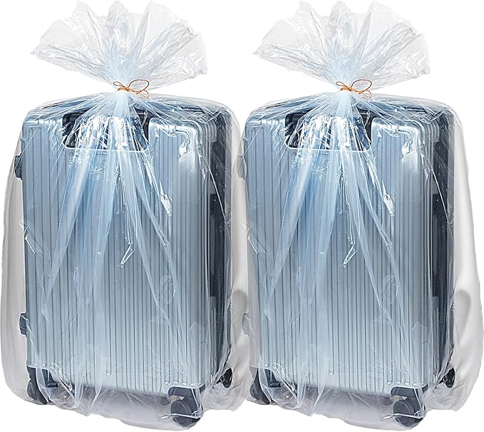 Fainne 10 Pack Extra Large Clear Plastic Storage Bags 55 x 67 Inch 2.75 Mils Giant Jumbo Moving Flat Plastic Storage Bags for Clothes Packing Luggage Suitcase Furniture Comforter Bike Blanket