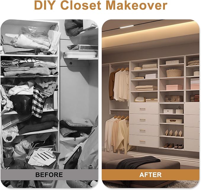 22.5" Single Hanging Closet Module, White MDF Closet Organizer System with Aluminum Hanging Rod, Wall-Mounted Wardrobe Storage for Shirts, Jackets, Bedroom, Walk-In Closet