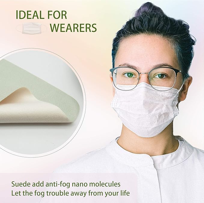 Eyeglasses Anti-Fog Cleaning Cloths, Screens, Lens Wipe for All Electronic Device Screens(7 Colors Anti-Fog Wipe)
