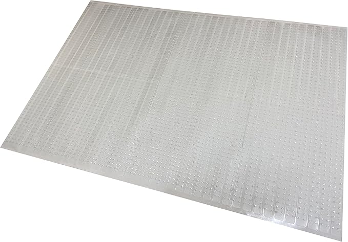 Sweet Home Stores Clear Vinyl Long Carpet Runner Protector, Waterproof Hallway Runner with Gripper Backing for High-Traffic Areas – Trim-to-Fit, 2'2" x 11'