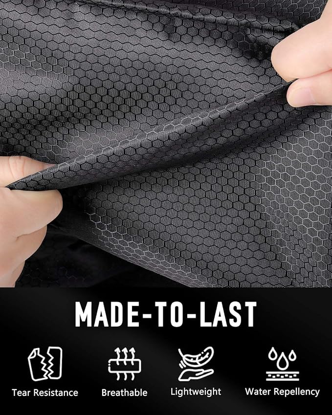 GLORIEROO Smell Proof Shoe Bags for Travel-Soccer Cleat Bag Smell Proof with Active Carbon Fabric | Odor-Absorbing Water-Resistant Track Shoe bags for Sports (2 Black with Green, UP TO US14)