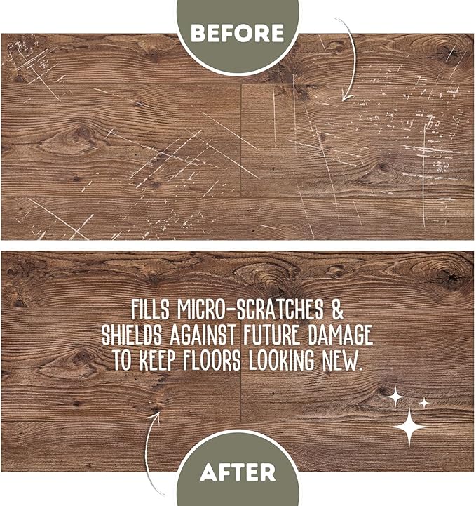 Quick Shine Hardwood Floor Luster 64 oz-2 Pk, Natural Looking Shine | Plant Derived Carnauba Polish, Renew & Protect, Streak & Haze Free, Non-slip, pH Neutral, No PFAS, EPA Safer Choice