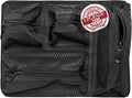 LAFENLIN UPGRADED Lid Organizer for Pelican 1450 Case [No Tools, Max Space] - 4-Pocket Thick Mesh for Photographers & Divers, Secures Camera Gear & Tools in Hard Cases, Hook & Loop Mount (No Screws)