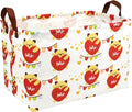 Valentine's Day Basket Gift for Empty Cute Heart Large Storage Bin for Kid and Baby Room Décor (Cat Love)