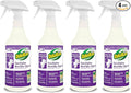 OdoBan Professional Cleaning Ready-to-Use BioOdor Digester Harsh Aroma Counteractant, Made in the USA, Eucalyptus Scent, 4-Pack, 32 Ounce Sprays Each