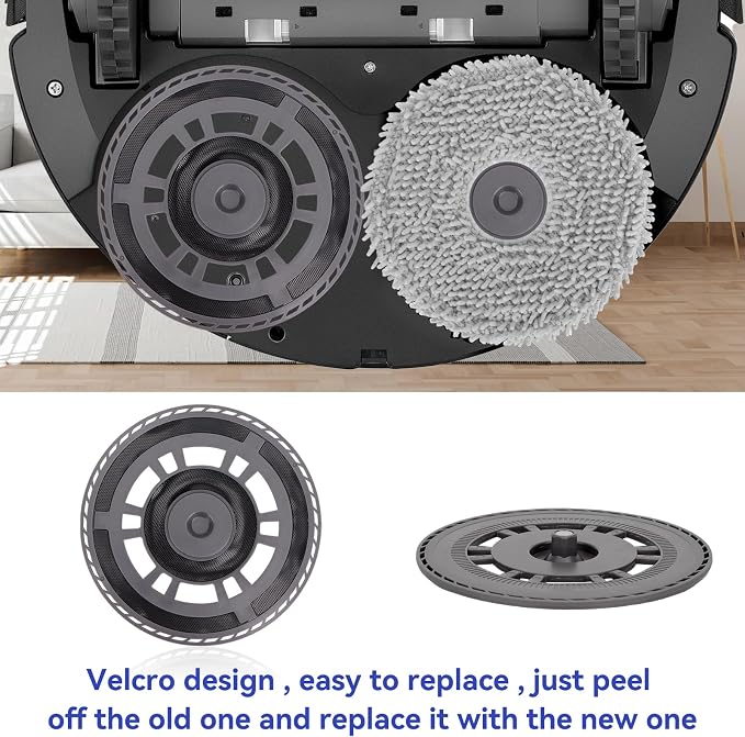 Mop Pad Plate Accessories for Dreame X20 X10 X10pro Robot Robot Vacuum Cleaner - Vacuum Pad Board Holder Replacement Mop Tray Part Attachment