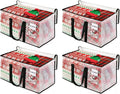 BlissTotes Moving Bags, 125L 4-Pack Storage Bags, Moving Box Heavy Duty Extra Large, Moving Totes with Zipper, Large Packing Bag with Reinforced Handles, Boxes for Packaging Moving