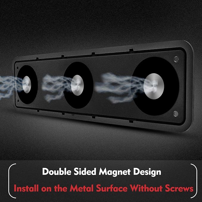Magnetic Ammunition Holder, Gun Magnet Double Sided,Gun Magazine Storage/Organizer in Shelf, Cabinet, Locker, Vault, Desk,Door, Ammo Gun Safe Accessories Mount for Pistol, Handgun Mags&Clips