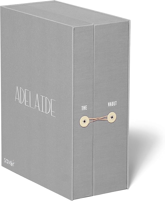 Personalizable Life Essentials & Graduate Keepsake Organizer | Keep High School and College Graduation Memorabilia Organized and Safe in One Convenient Home with this Gift for Students and Grads