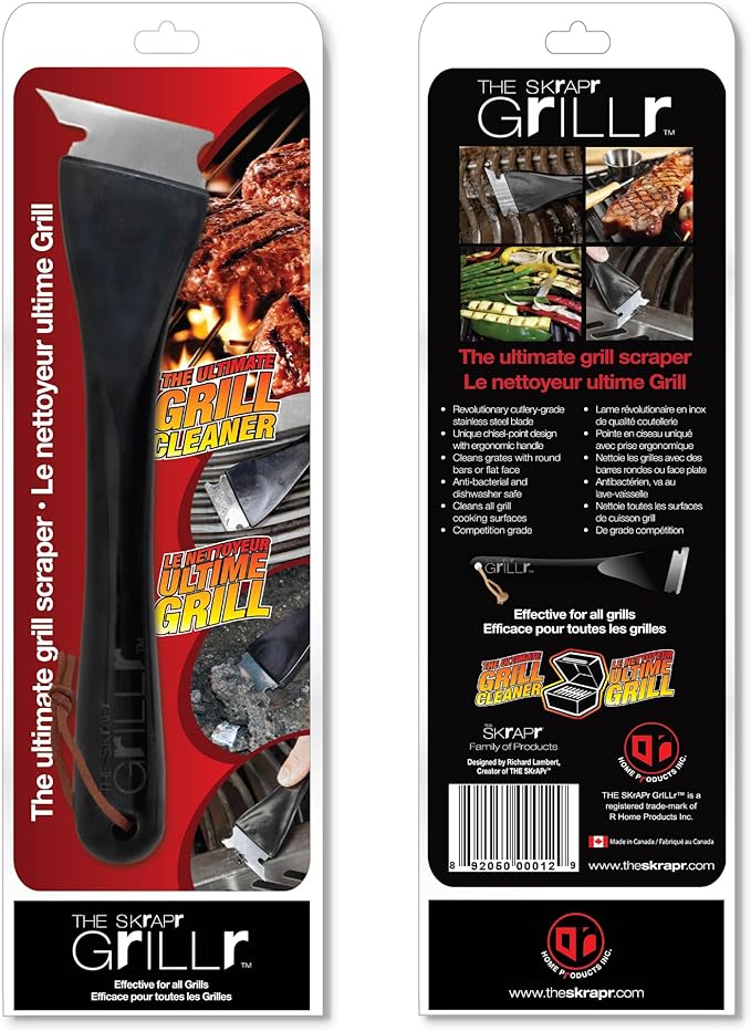 Handy Home 22705 The Skrapr Grillr, BBQ Cleaning Tool