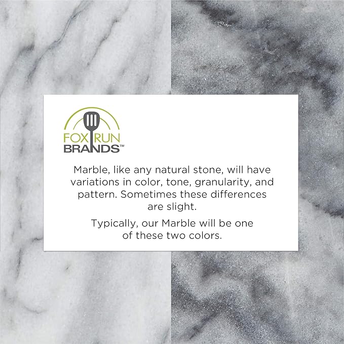 Fox Run Marble Salt Cellar, White 3" x 3"