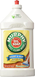 Murphys Squirt and Mop Ready To Use Wood Floor Cleaner, 32 Ounce (Packaging May Vary)