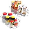 Simple Houseware Freezer Organizer Bins, 12'' x 6'', 2 Packs