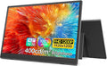 MNN Portable Monitor 14 inch FHD 1920 * 1200P USB C HDMI Ultra-Slim IPS Travel Display w/Speakers, HDR Plug&Play, External Monitor for Laptop PC, Phone,Mac(400cd/m² Brightness)