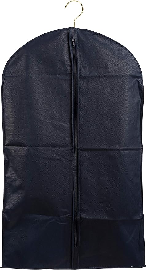 40" Garment Bags for Travel & Hanging Clothes - Suit Covers Garment Bag - Tuxedo Bag - Costume Bag - Closet Storage Suit Bag, Zipper Closure (Black)